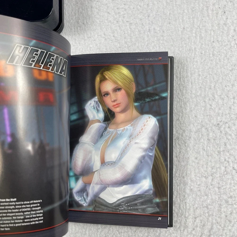 Tecmo Koei Dead or Alive 5 Ultimate Xbox 360 OS Collector‎ Edition Steelbook Art